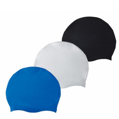 gorra para nadar de silicon en color azul