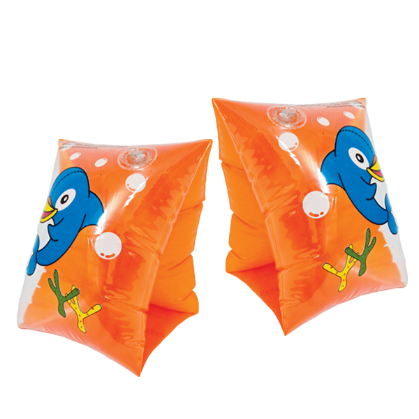 flotadores para brazos en color naranja co