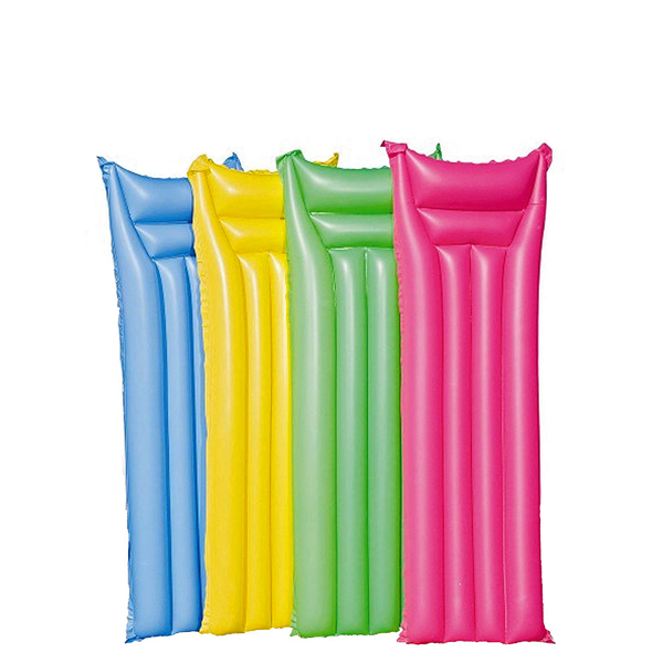 camastro inflable camastros inflables de colores azul, amarillo, verde y rosa